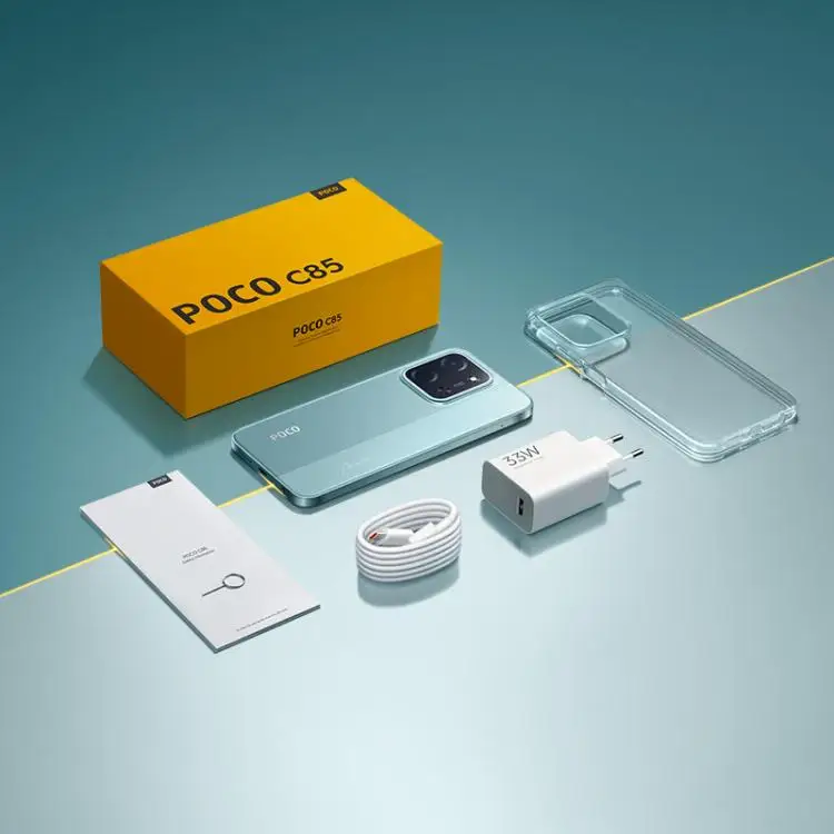 2025 Cheap Xiaomi POCO C85 Global Smart Phone 8GB+256GB Side